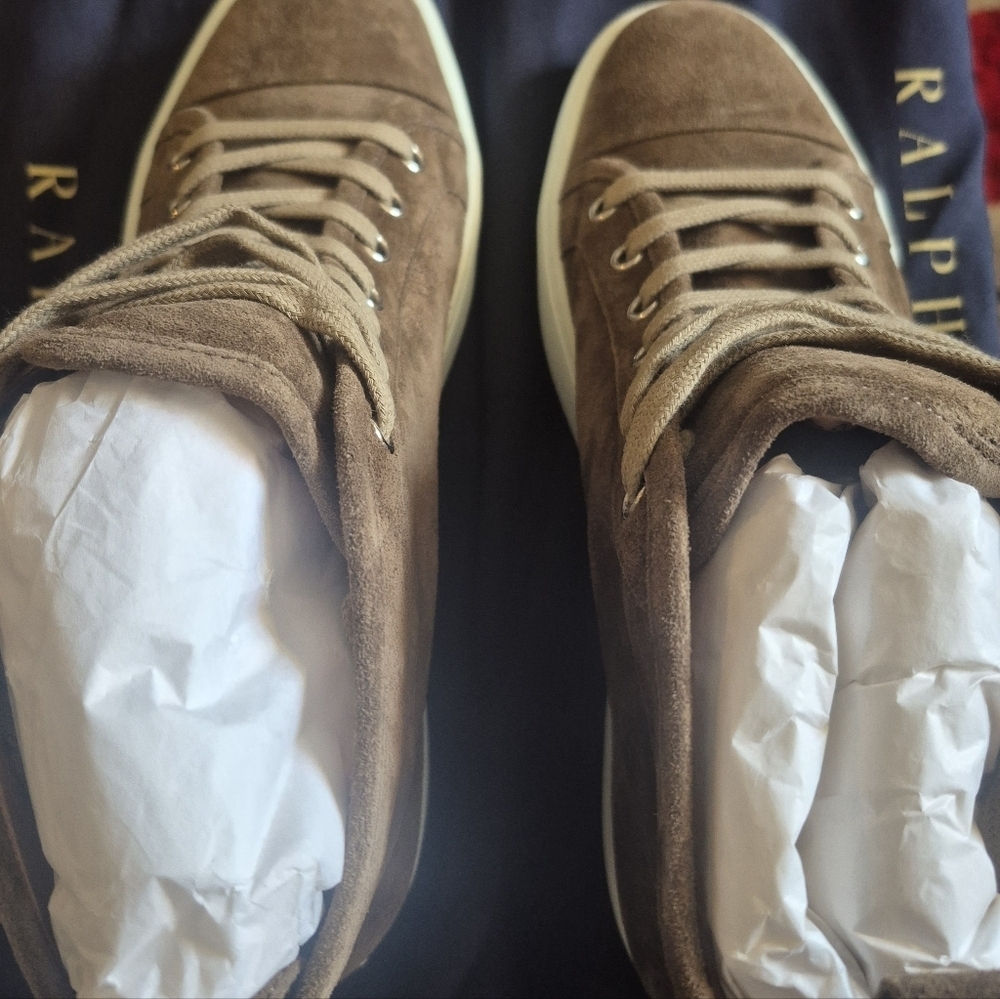 Ralph Lauren Purple Label Jeromy X high-top sneakers - Picture 8 of 8
